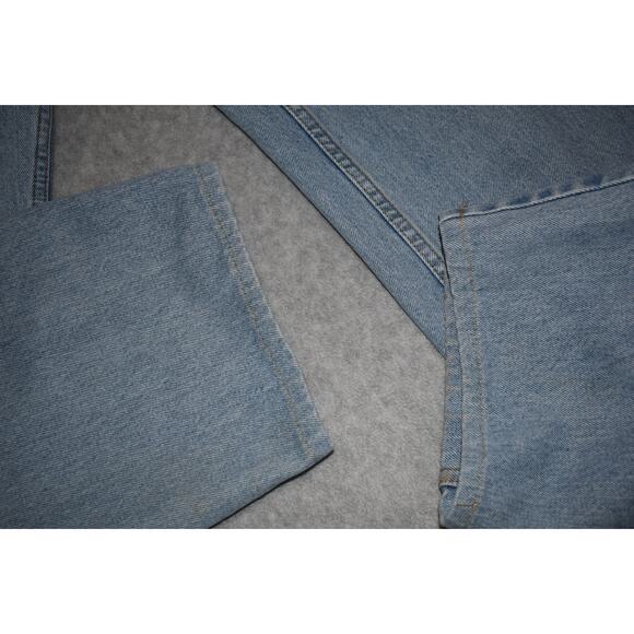 VINTAGE Levis 560 Jeans Mens Size 38 x 32 Tapered Loose Comfort Fit Blue 1994 - Picture 4 of 10
